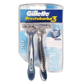 Aparelho de Barbear Gillette Prestobarba 3 Cool 2 Unidades