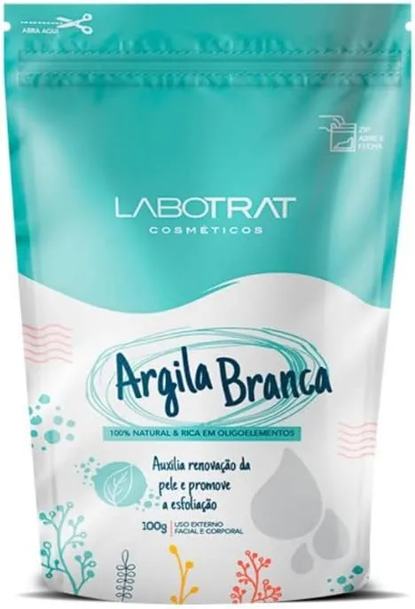 Argila Labotrat Branca 100g