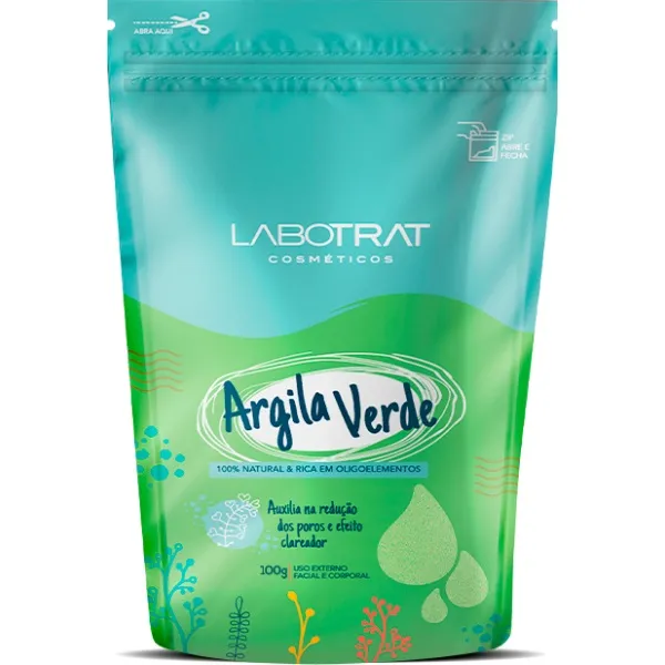 Argila Labotrat Verde 100g