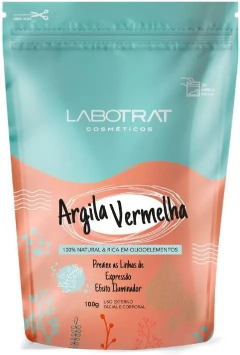 Argila Labotrat Vermelha 100g