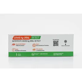 AutoTeste Covid-19 AG Oral Detect Eco Diagnóstica - 1 Unidade