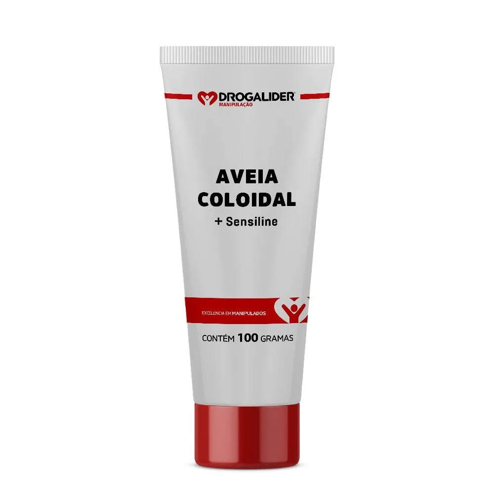 Aveia Coloidal + Sensiline 100g Hidratante para Peles Extra-Sensíveis