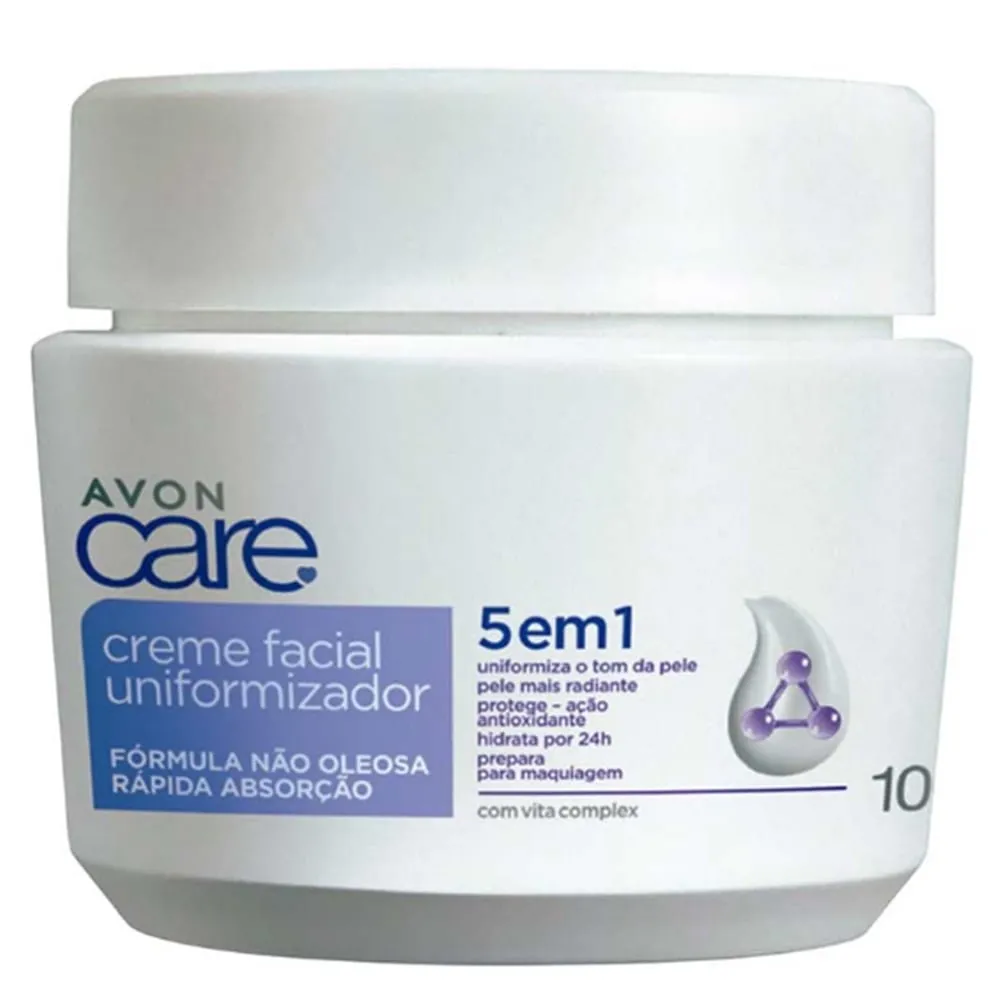 Avon Care Creme Facial Uniformizador 5 em 1 100g (antigo Aclara)