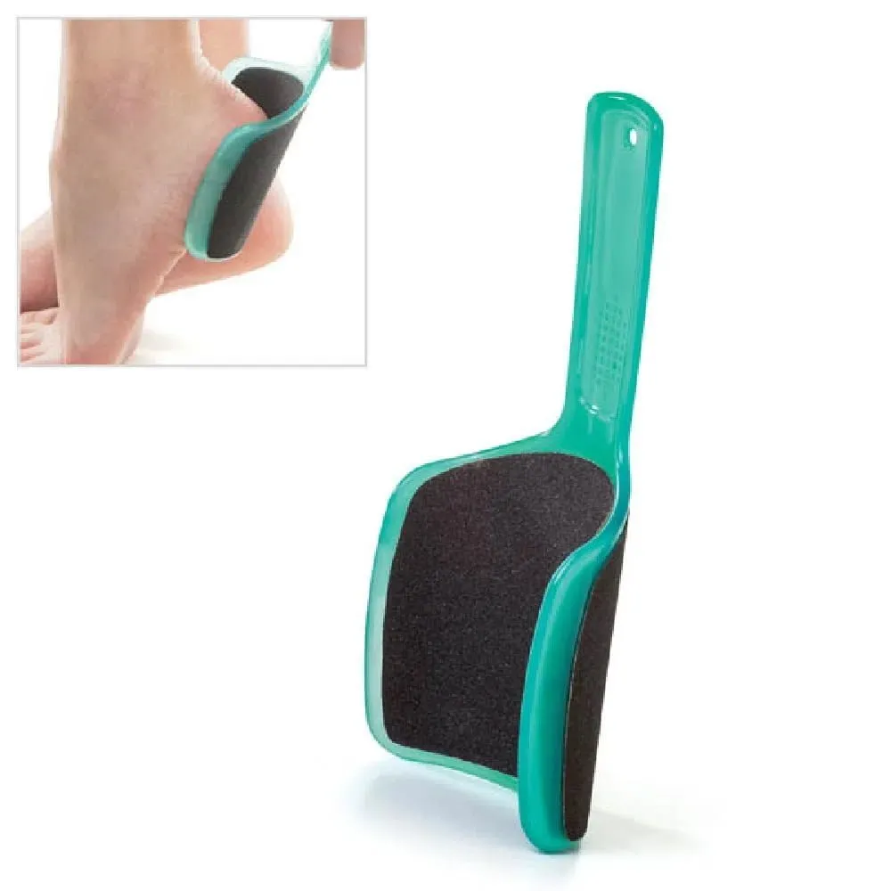 Lixa de Pés Confort Verde Lixar, esfoliar e finalizar! Ideal para lixar os pés! Formato anatômico, melhor alcance de todo calcanhar!Tamanho: 20 x 8,7 x 4 cm. Material: Plástico","short_description":null,"relevance":5,"tags":null,"min_quantity":1,"max_quant
