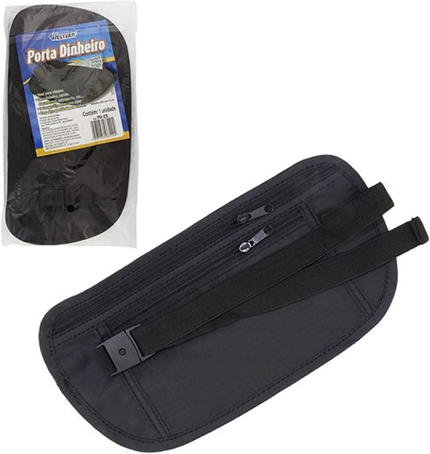 Avon Moda e Casa Porta Documento Special Nude/PretoDiscreto e excelente para guardar dinheiro e documentos sob a roupa, feito em tecido super macio e elastico não marca sob a roupa, dando segurança e tranquilhidade nos passeios e no transporte de valores e