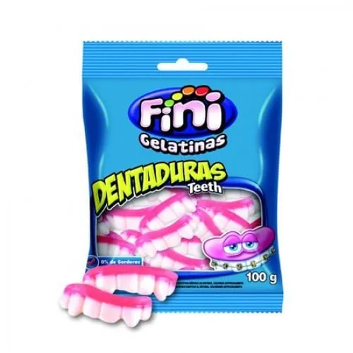 Bala Fini Dentaduras 100g