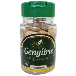 Bala Cristalizada Gengibre da Natureza 40g