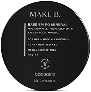 O Boticário - Base em Pó Mineral Cor 30 Make B. 5,5g