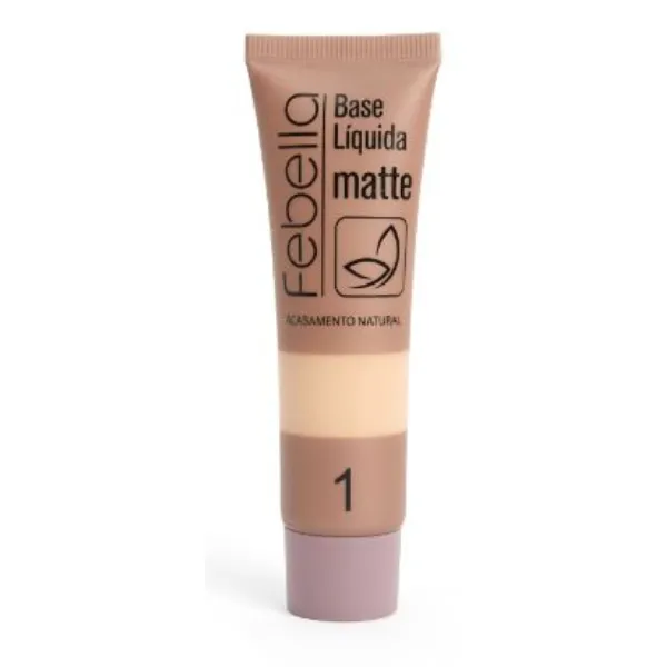 Base Líquida Matte Febella Makeup 35ml