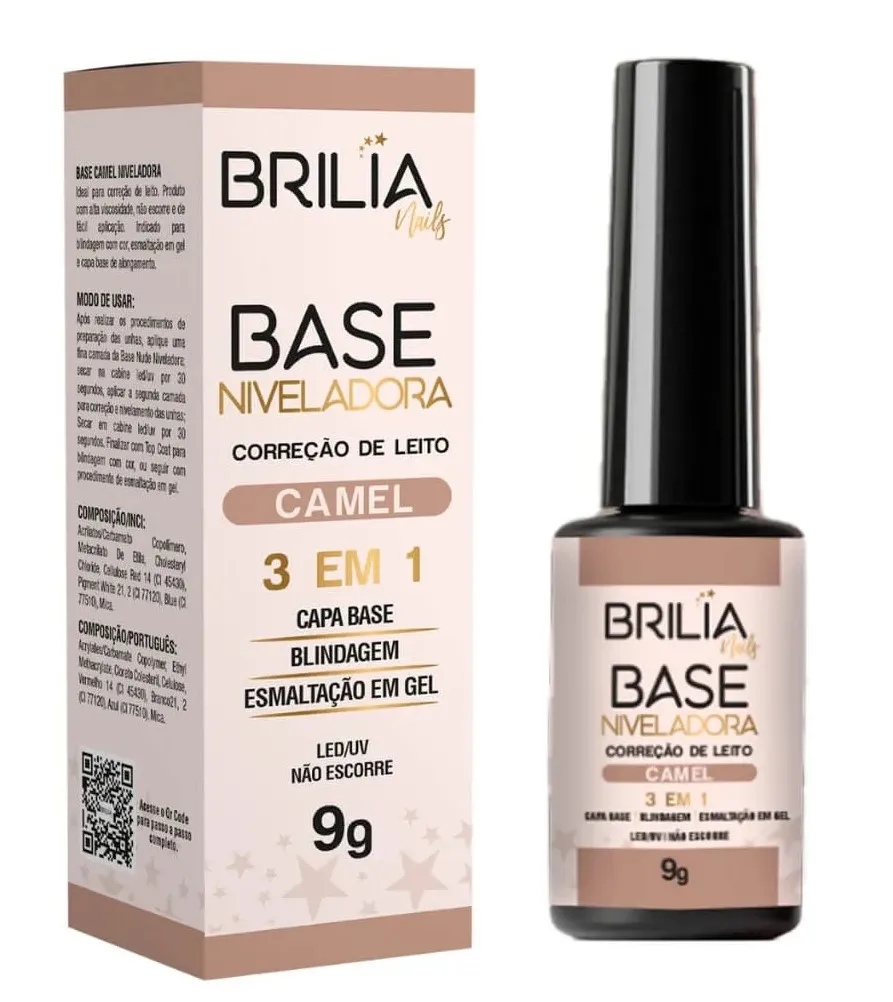 BASE NIVELADORA CAMEL 9G BRILIA NAILS