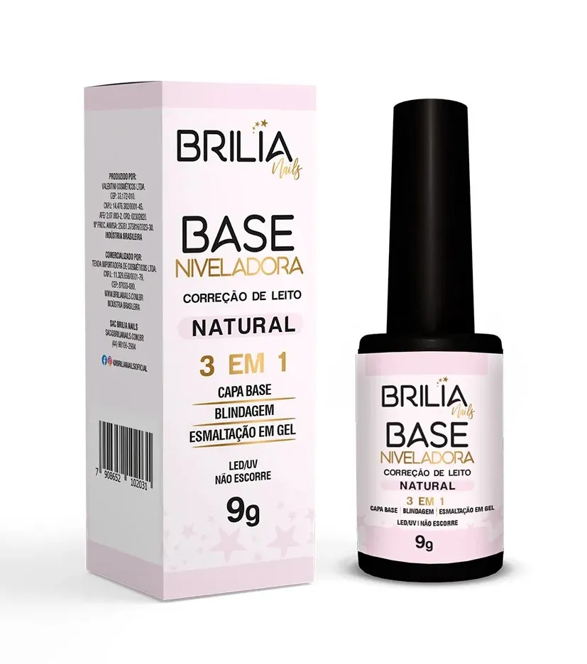 BASE NIVELADORA NATURAL 9G BRILIA NAILS