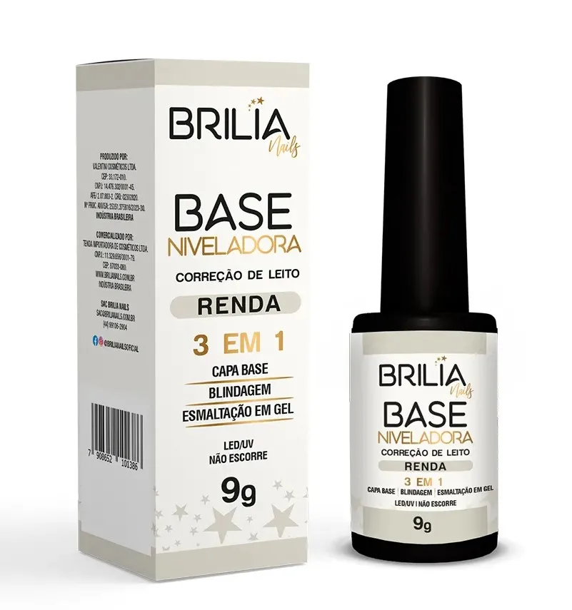 BASE NIVELADORA RENDA 9G BRILIA NAILS