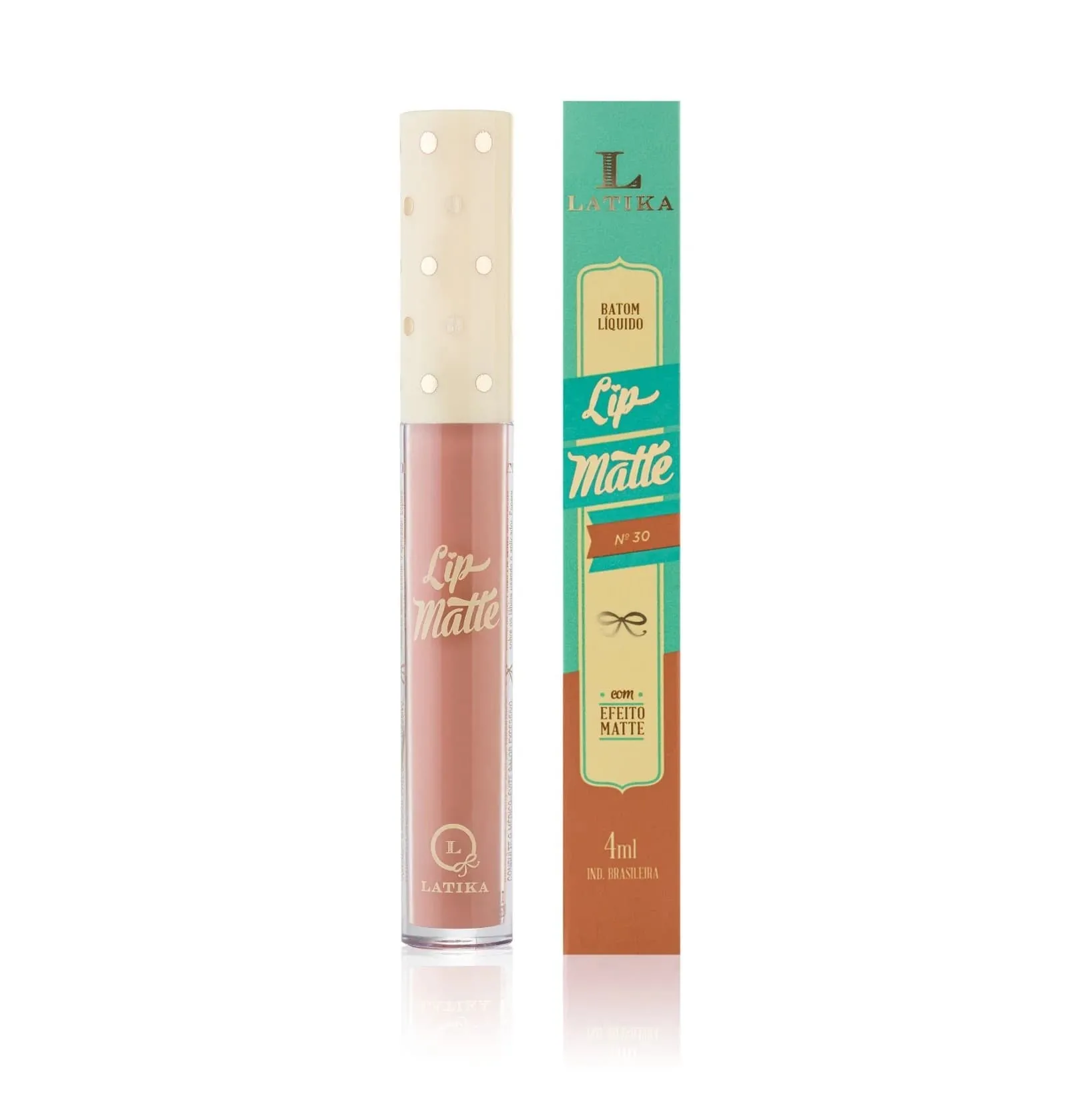 Batom Liquido Latika Lip Matte N° 30