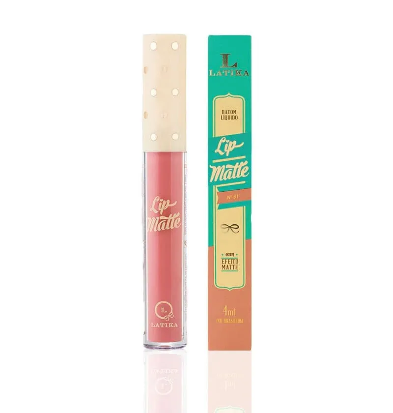 Batom Liquido Latika Lip Matte N° 31