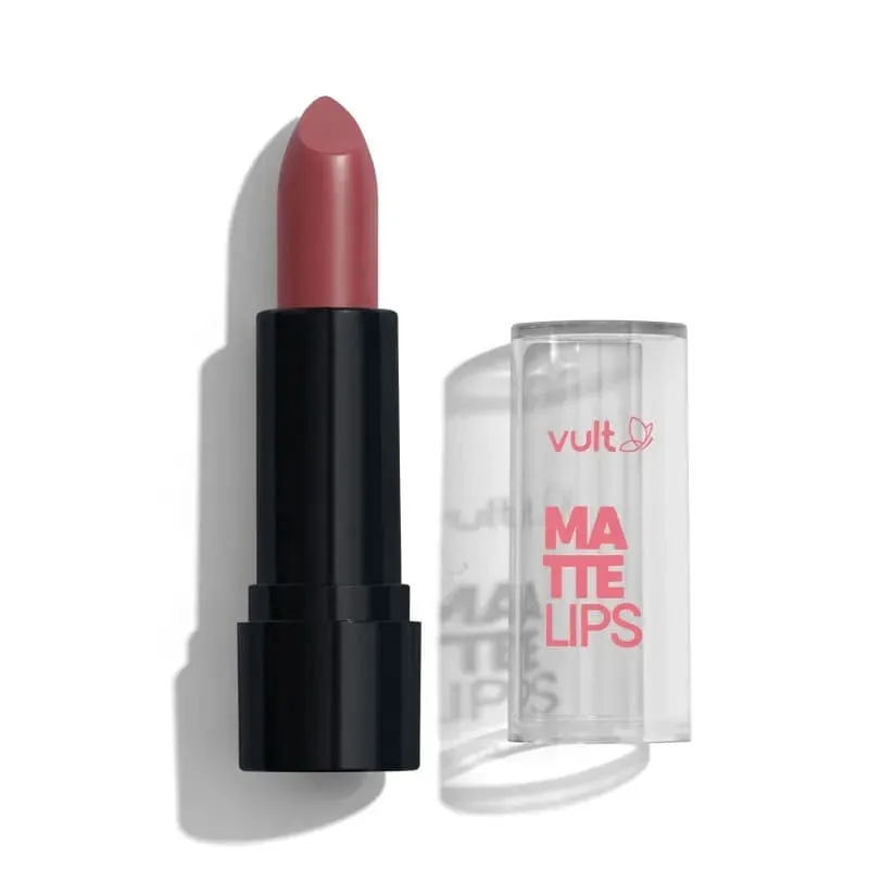 Batom Matte Lips Rosé Vult 3,8g