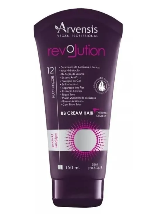Bb Cream Hair Revolution Multifunções Arvensis 12 Funções