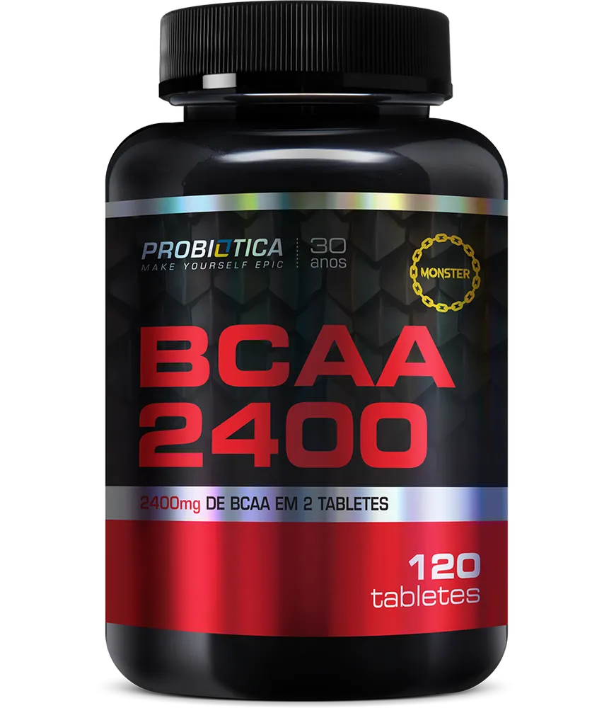 BCAA 2400 Monster 120 Tabletes Probiótica