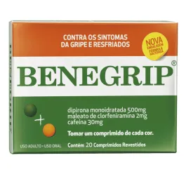 Benegrip 20 Comprimidos