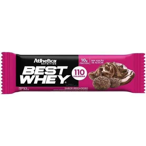 Best Whey Bar 32G brigadeiro - Atlhetica Nutrition