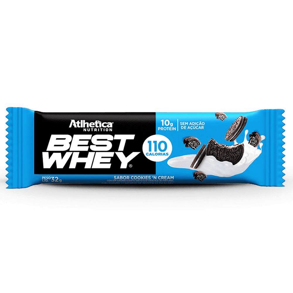 Best Whey Bar 32G cookie - Atlhetica Nutrition