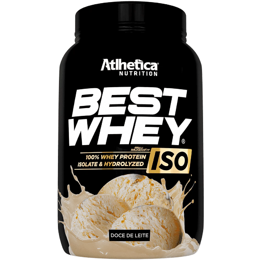 Best Whey Isolado 900g Doce De Leite Atlhetica Nutrition