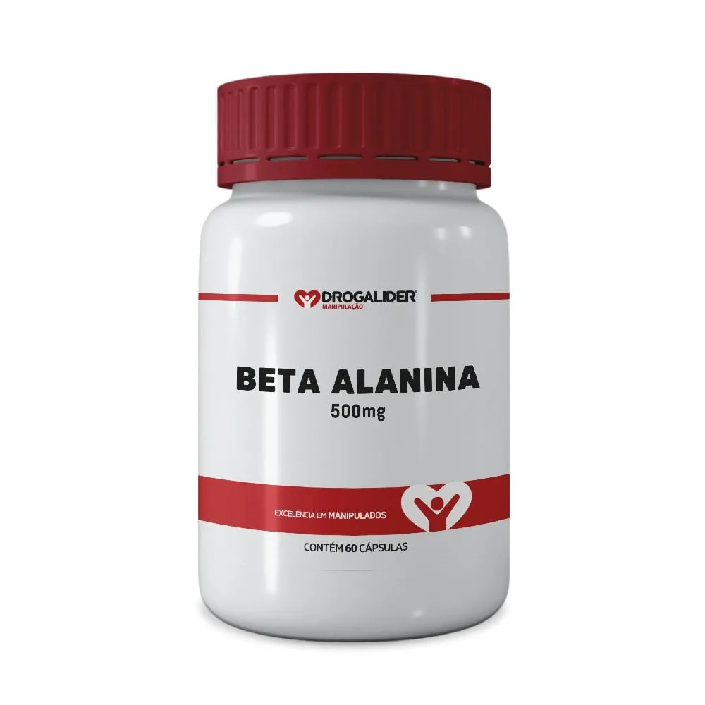 Beta Alanina 500mg 60 cápsulas