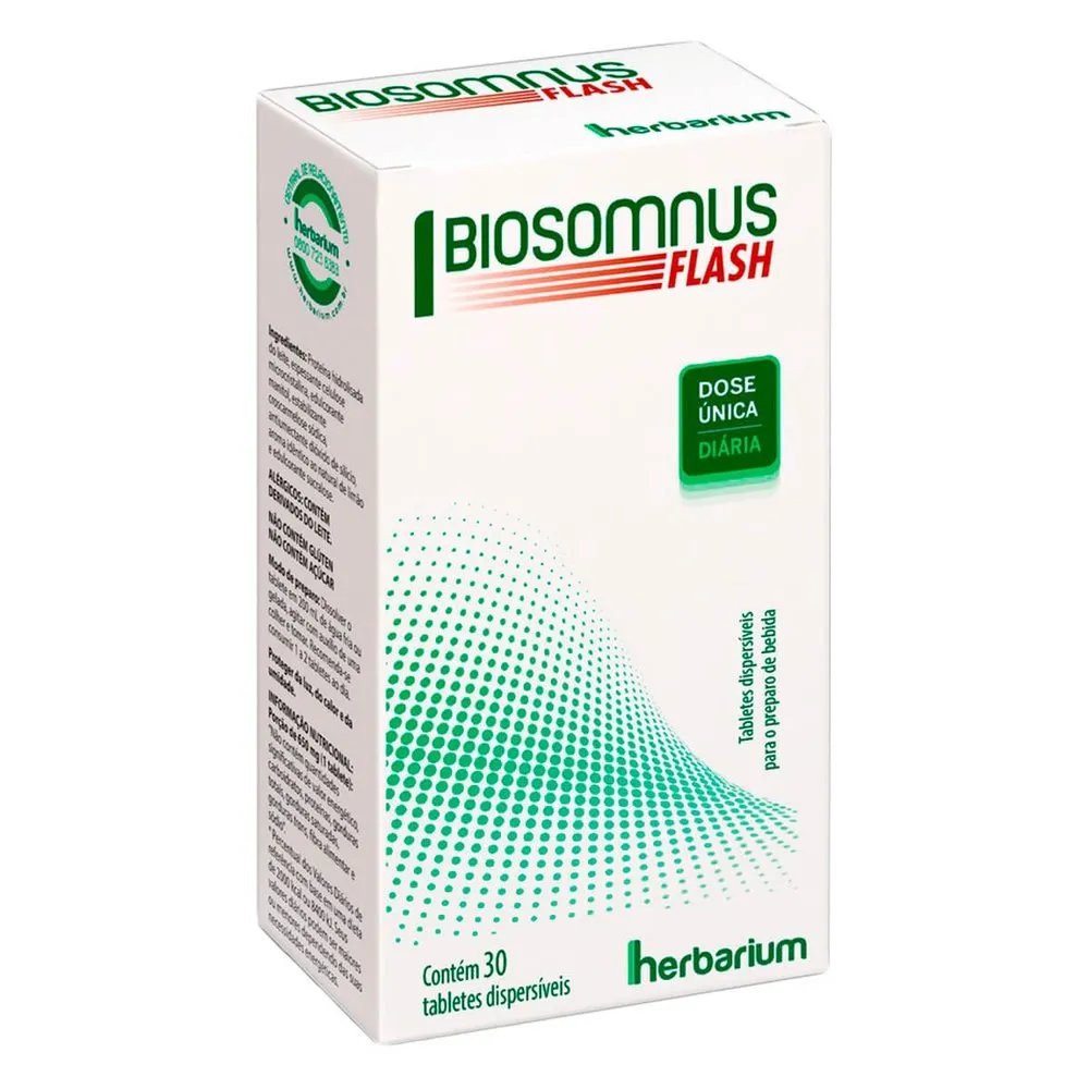 Biosomnus Flash caixa com 30 tabletes dispersíveis