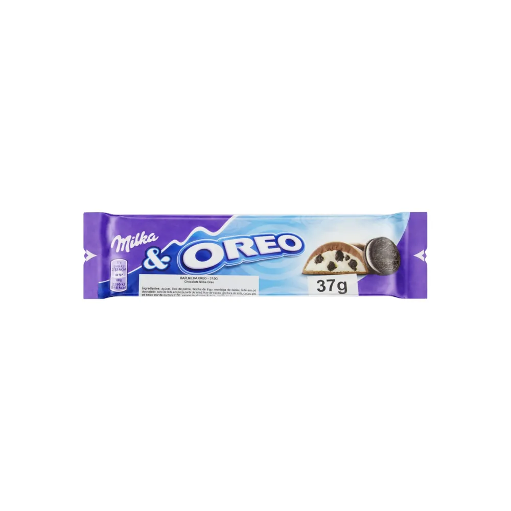 Chocolate Milka Oreo Pacote 37g