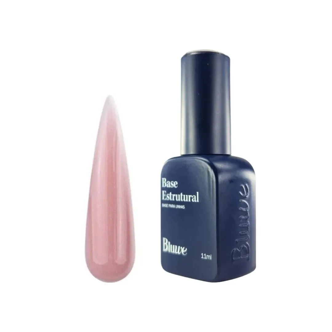 Bluwe Capa Base Estrutural Natural Pink 11ml