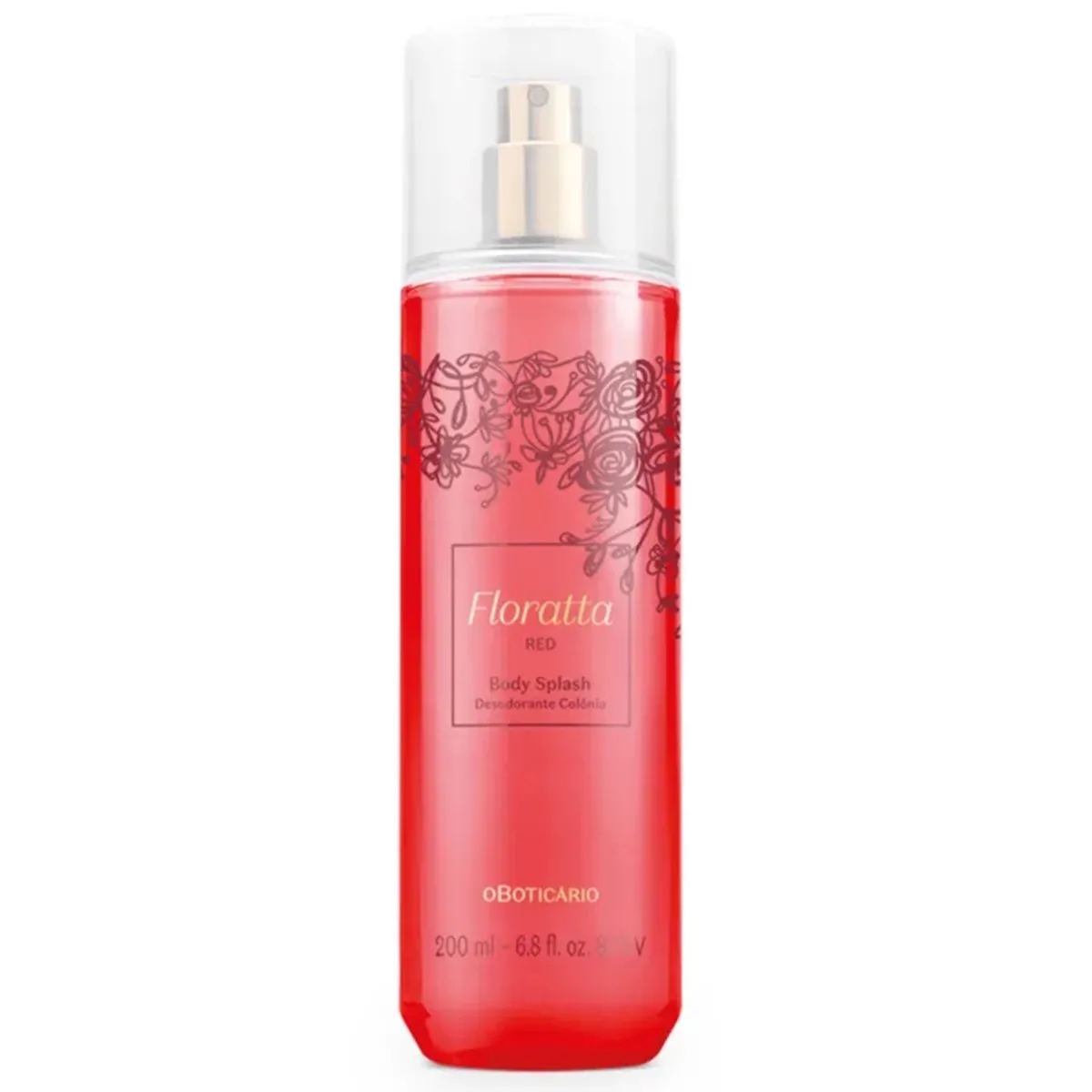 Body Splash Floratta Red 200ml | Frescor e Perfume Feminino | O Boticário