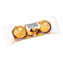 Bombom Ferrero Rocher 3 Unidades
