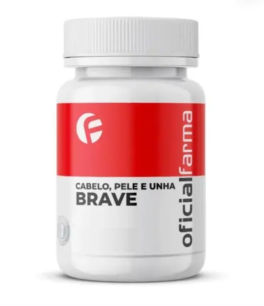 Cabelo, Pele e Unha Brave 120 Cápsulas By Gabi Dezan