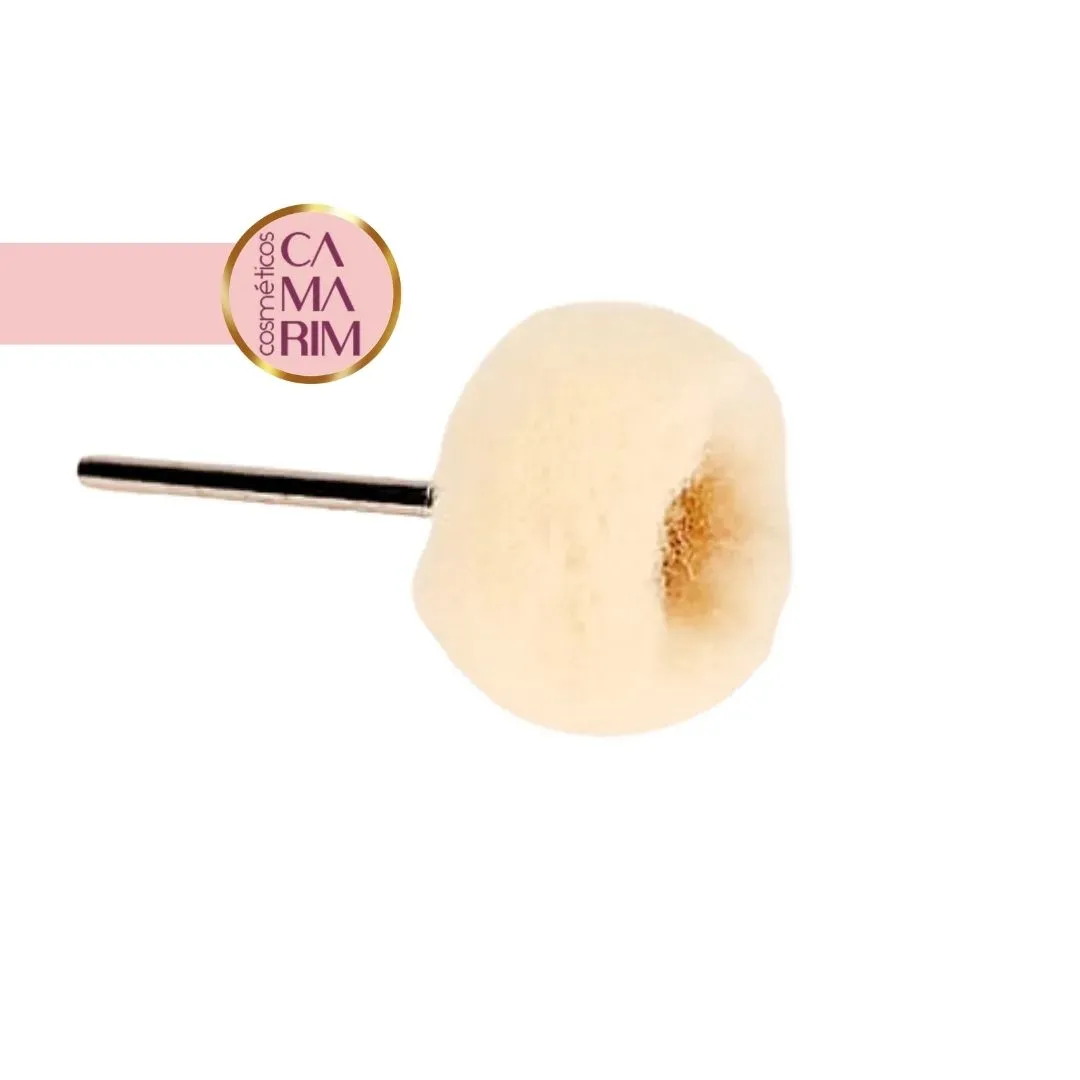 BROCA POLIDORA ESPONJA BEGE BRILIA NAILS