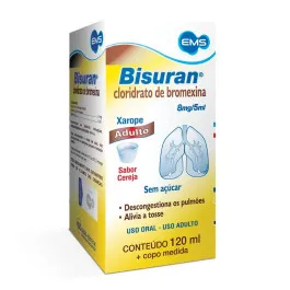 Bisuran 1,6mg/ml - Xarope com 120ml