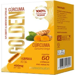 Cúrcuma Golden 60 Comprimidos - Maxinutri