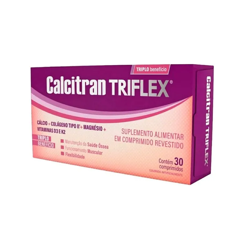 Calcitran Triflex 30 Comprimidos Revestidos