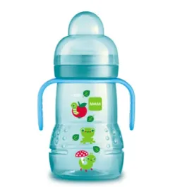 Copo de Transição MAM Trainer+ Azul +4 Meses 220ml