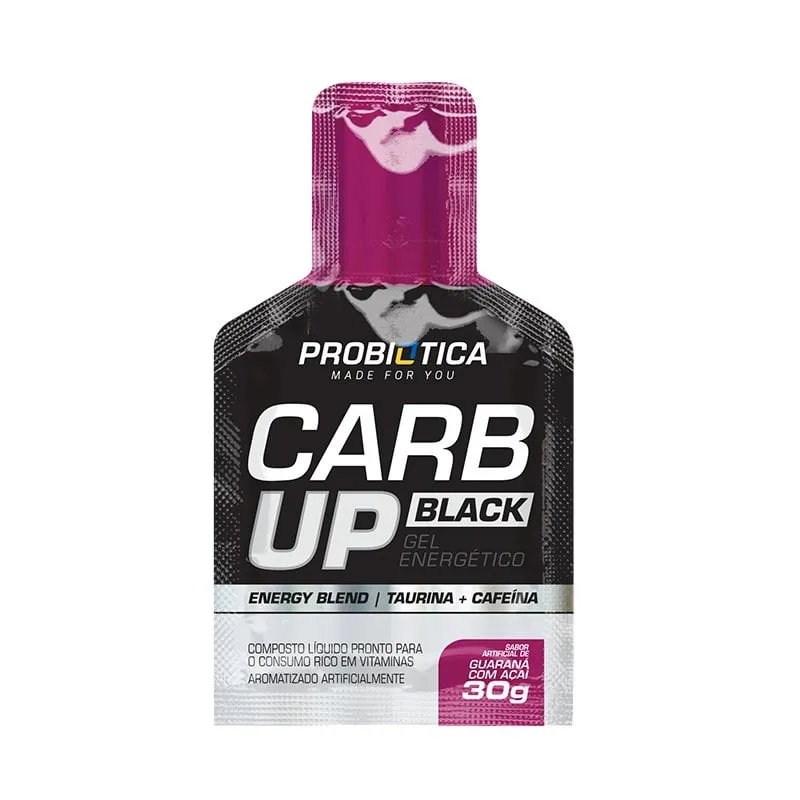 Carb-Up Black 30G Guaraná Com Açaí 10Un Probiótica