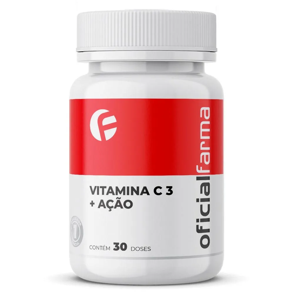 Vitamina C 3+ Ação 30 Doses
