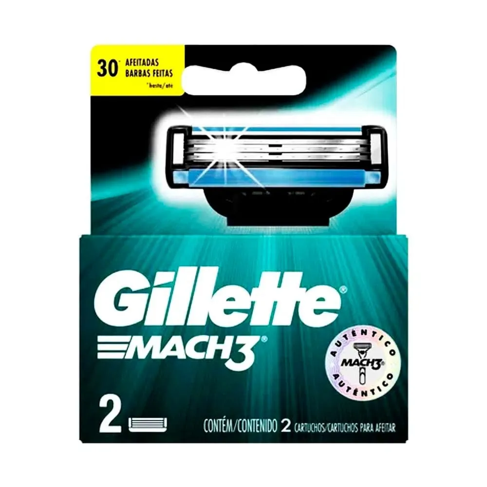 Carga Mach3 Gillette 2Un