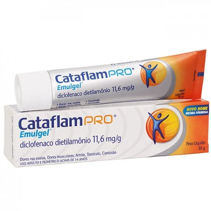Cataflam Emulgel 116 mg/g gel tubo com 30g