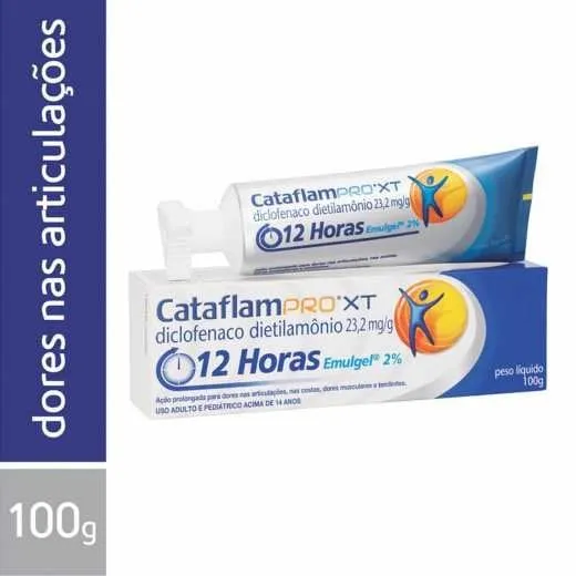 Cataflampro XT Emulgel 232mg/g bisnaga com 100g