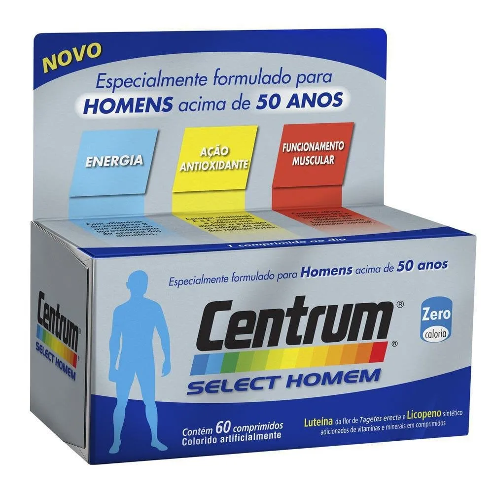 Centrum Select Homem fr 60 comp