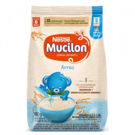 Cereal Infantil Nestlé Mucilon Arroz 180g