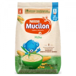 Cereal Infantil Nestlé Mucilon Milho 180g