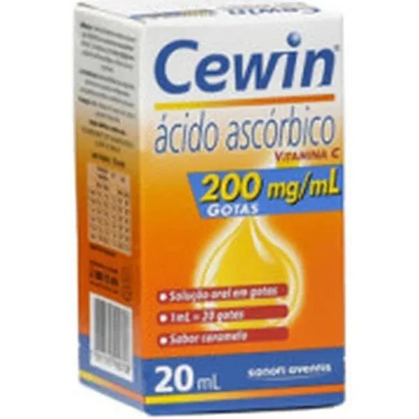 Cewin 200mg/ml solução oral frasco gotejador com 20ml