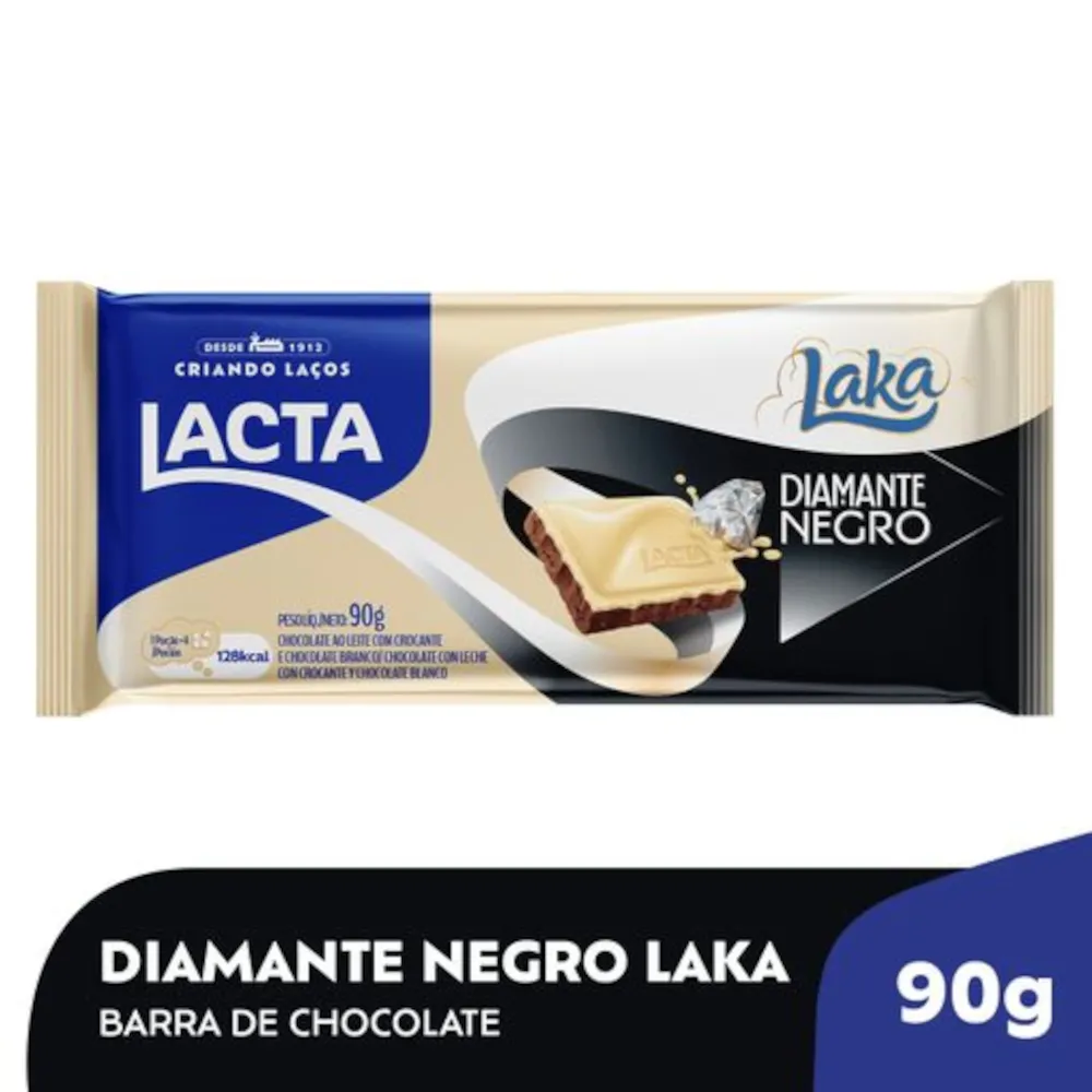 Chocolate Laka Diamante Negro 90g