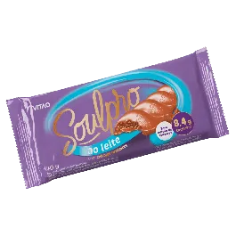 Chocolate Proteico ao Leite VITAO Soulpro Zero 40g