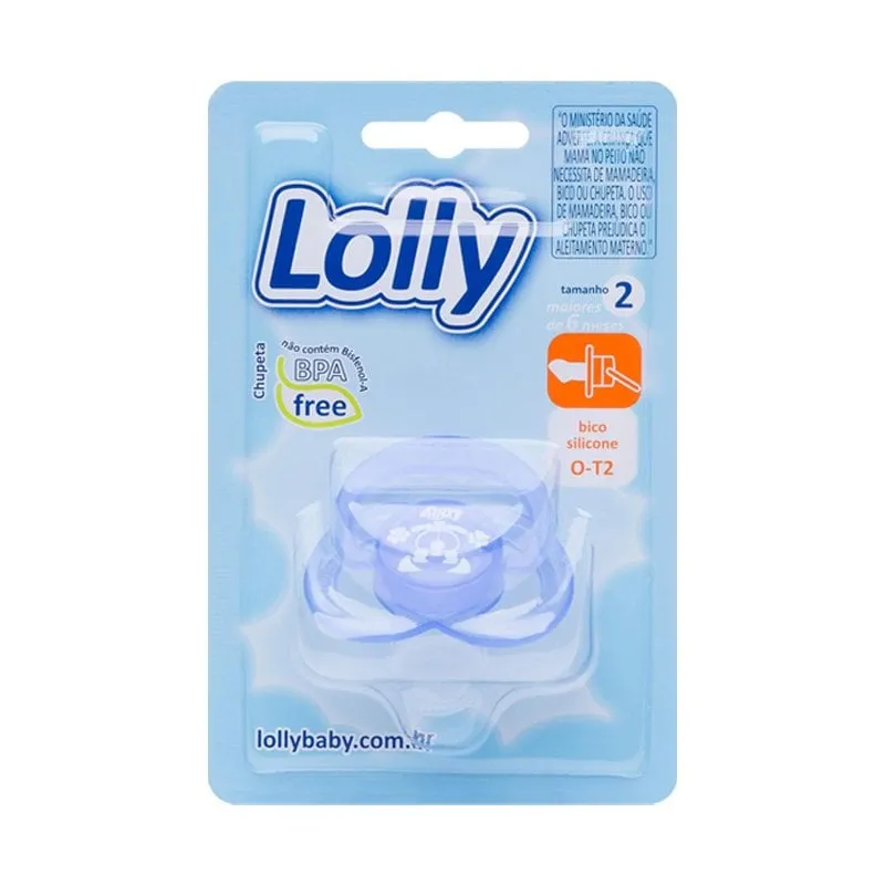Chupeta Color Ortodôntica Lolly