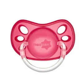 Chupeta Neopan Rosa Silicone Bico Ortodôntico Nº2 +6 Meses - 1 Unidade